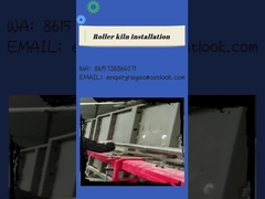 Installation de four à rouleaux