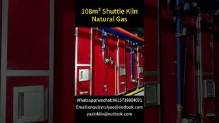 four à navette #kilnmanufacturer #shuttlekiln #brickfactory#gaskiln#IndustrialKiln#BatchKiln#GasFired